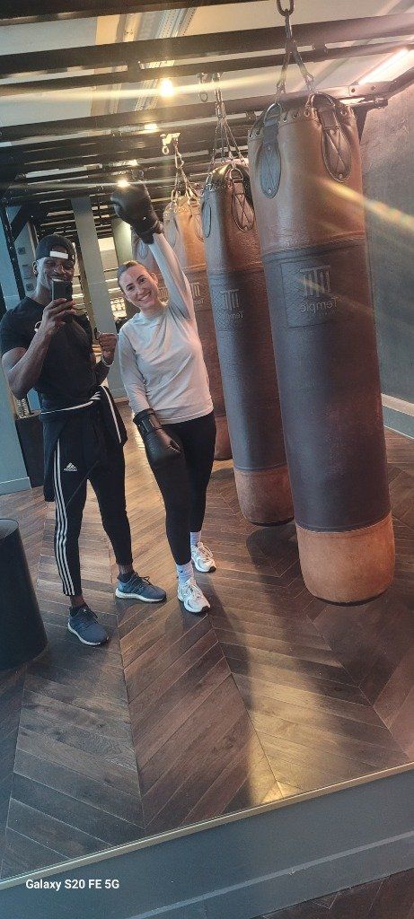 Coaching Privé - un plaisir de suivre Gina une élève  motivé et motivante - Ibracadabra trainer